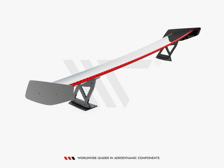 Maxton Design Carbon Spoiler With External Brackets Uprights + LED BMW M4 G82 / G82 Facelift / M440i / 4 M-Pack G22 / G22 Facelift - CF-BM-4-G82-M-WING5-EXT-245-P+LED - Image 16