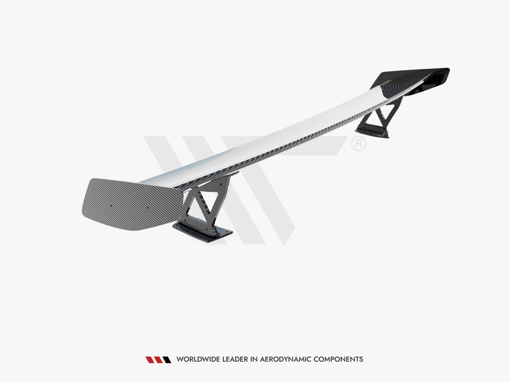 Maxton Design Carbon Spoiler With External Brackets Uprights + LED BMW M4 G82 / G82 Facelift / M440i / 4 M-Pack G22 / G22 Facelift - CF-BM-4-G82-M-WING5-EXT-245-P+LED - Image 20