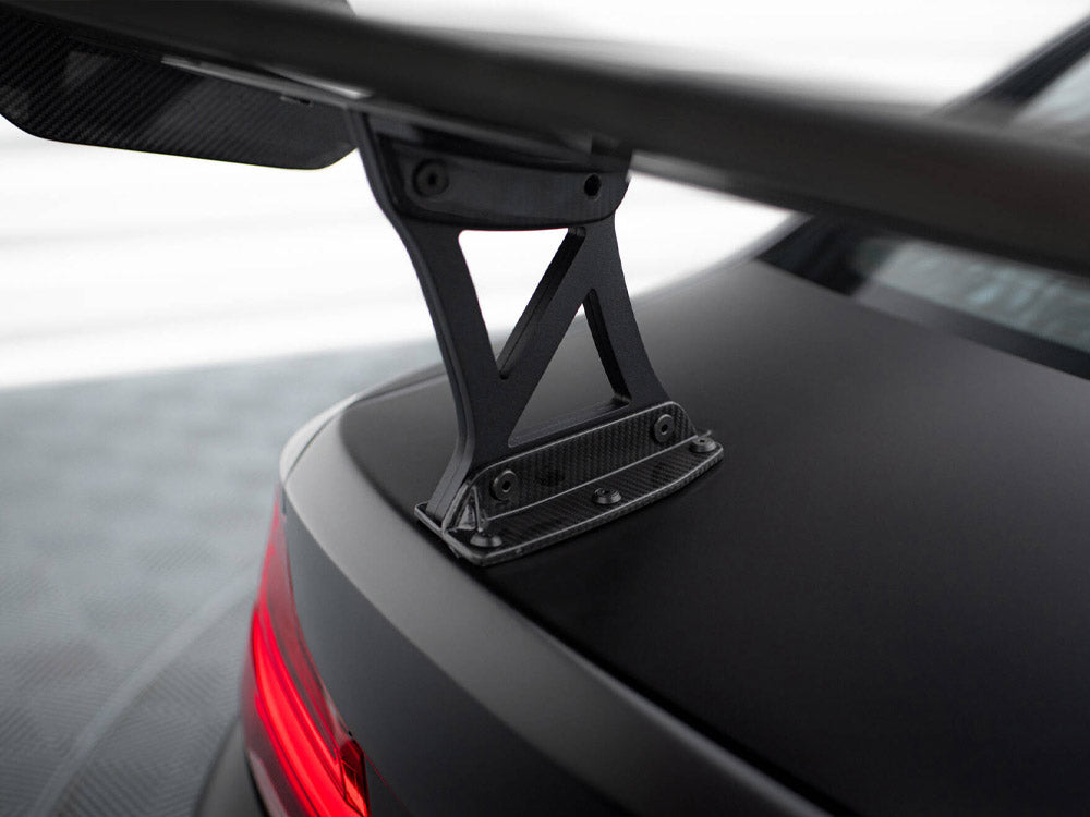 Maxton Design Carbon Spoiler With Internal Brackets Uprights BMW M2 F87 - CF-BM-M2-F87-WING5-INT-245-P - Image 5