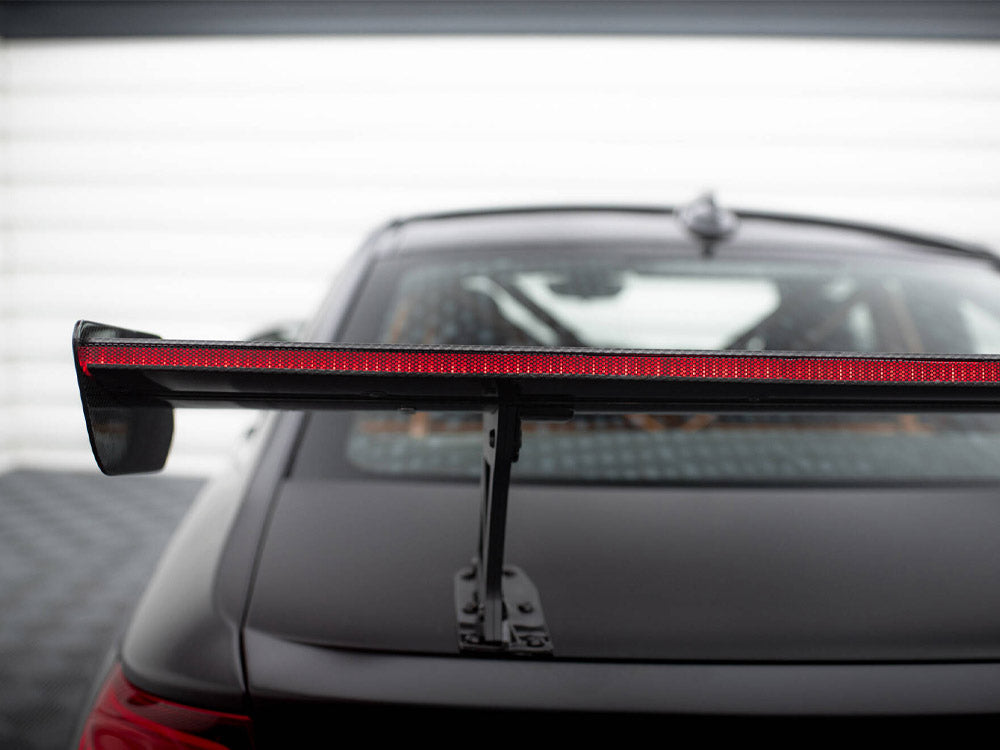 Maxton Design Carbon Spoiler With Internal Brackets Uprights + LED BMW M2 F87 - CF-BM-M2-F87-WING5-INT-245-P+LED - Image 8