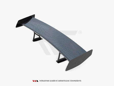 Carbon Spoiler With Internal Brackets Uprights + LED BMW M2 F87