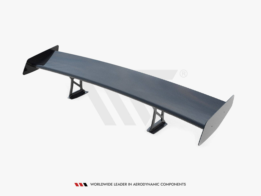 Carbon Spoiler With Internal Brackets Uprights + LED BMW M2 F87