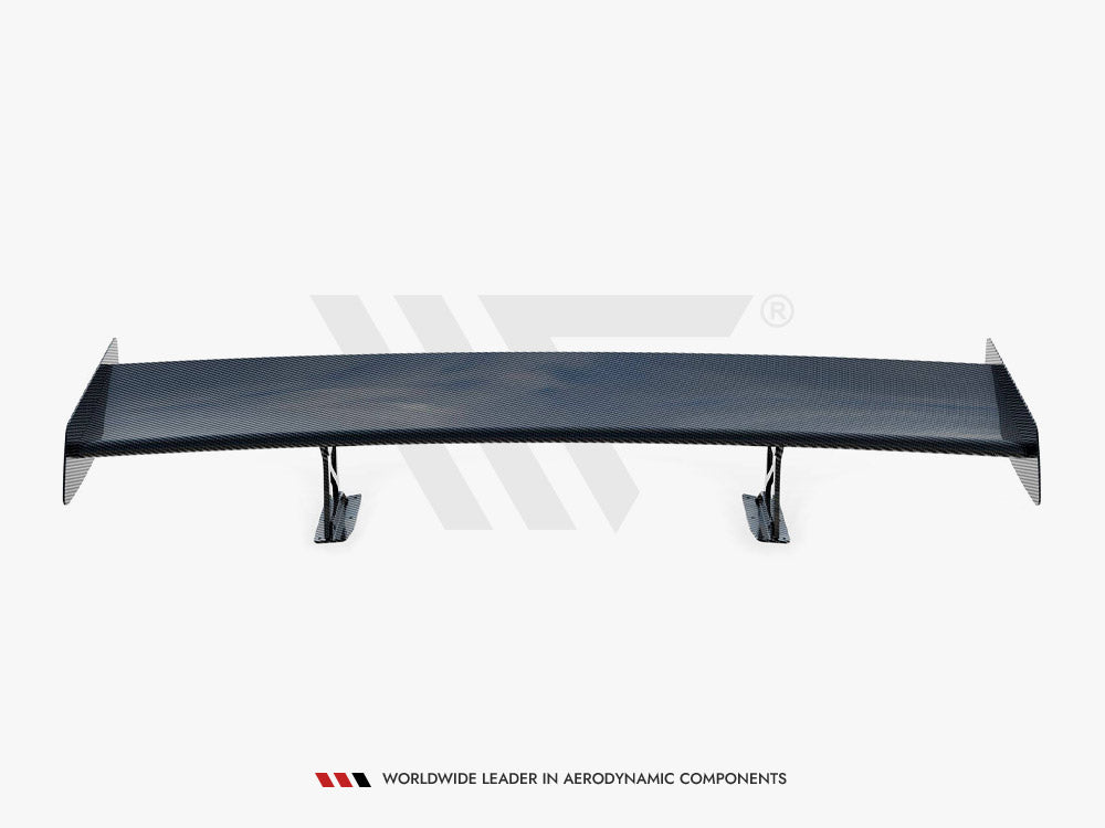 Carbon Spoiler With Internal Brackets Uprights + LED BMW M2 F87