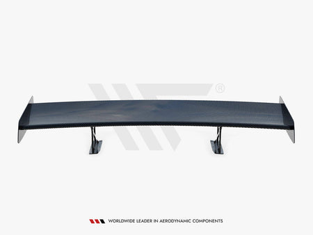 Carbon Spoiler With Internal Brackets Uprights + LED BMW M2 F87
