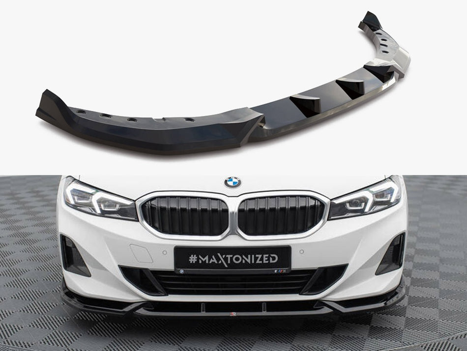 Maxton Design Front Splitter BMW 3 Sedan / Touring G20 / G21 Facelift - BM-3-21F-FD1G - Image 1