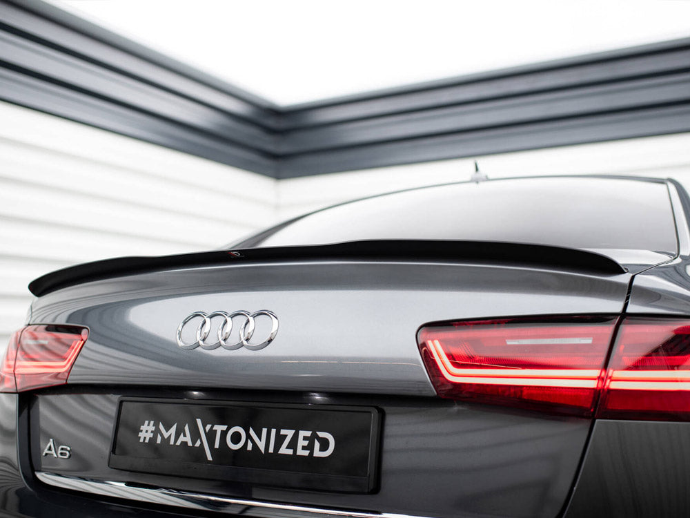Maxton Design Spoiler CAP Audi A6 / A6 S-line C7 / C7 FL Sedan - AU-A6-C7-SLINE-CAP1G - Image 3
