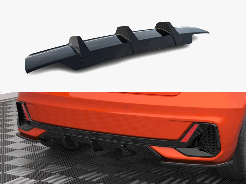 Maxton Design Rear Valance Audi A1 S-Line GB - AU-A1-GB-SLINE-RS1G - Image 1