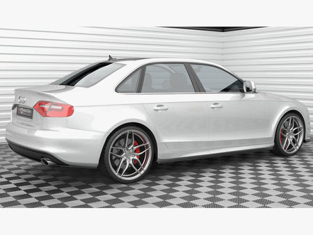 Maxton Design Central Rear Splitter Audi A4 S-Line B8 Facelift - AU-A4-B8F-SLINE-AV-RD1G - Image 4