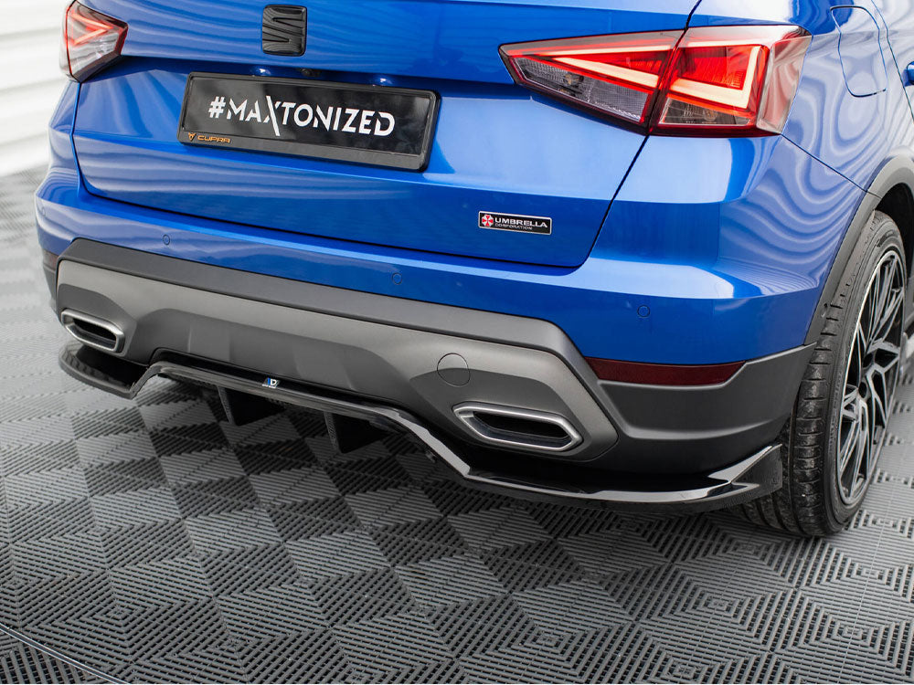 Maxton Design Rear Splitter (Vertical Bars) Seat Arona FR Mk1 Facelift - SE-AR-1F-FR-RD1G+RD2G - Image 3