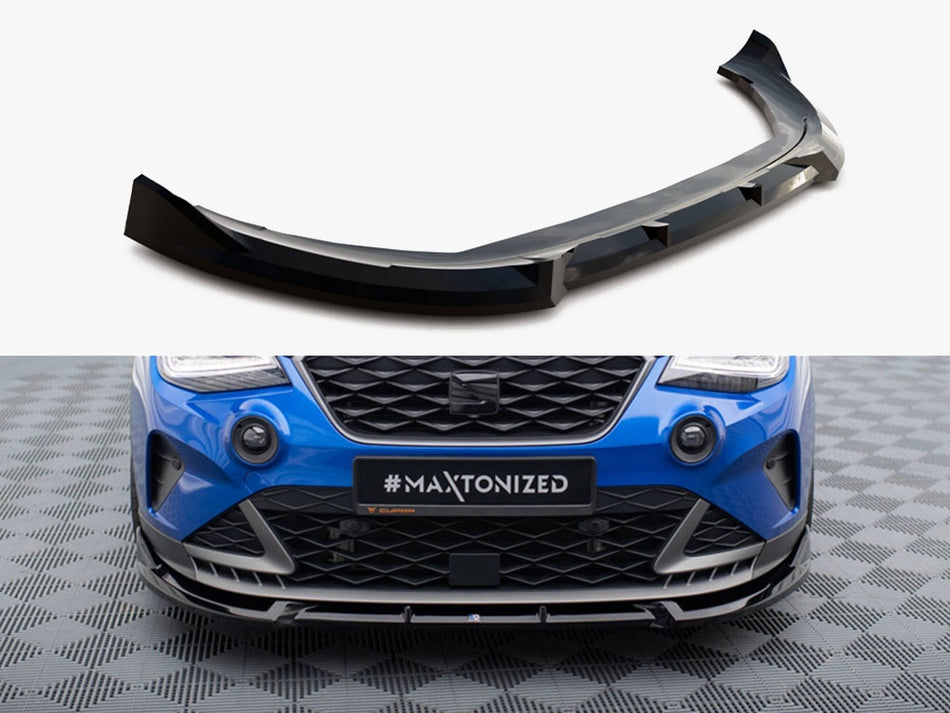 Maxton Design Front Splitter Seat Arona FR Mk1 Facelift - SE-AR-1F-FR-FD1G - Image 1