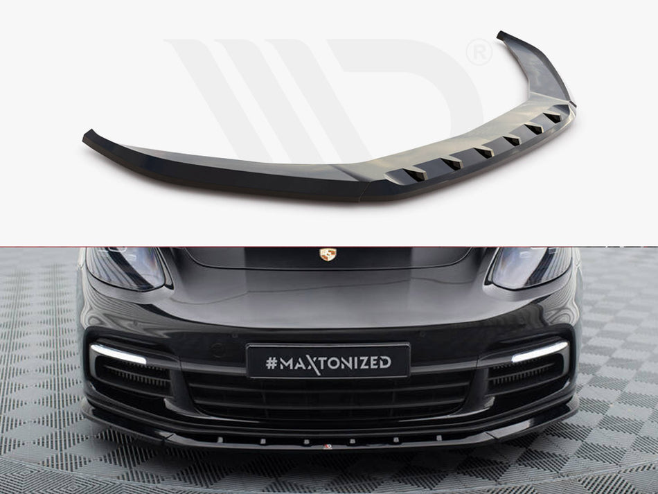 MAXTON DESIGN Front Splitter V.1 Porsche Panamera E-Hybrid / Panamera 4S 971