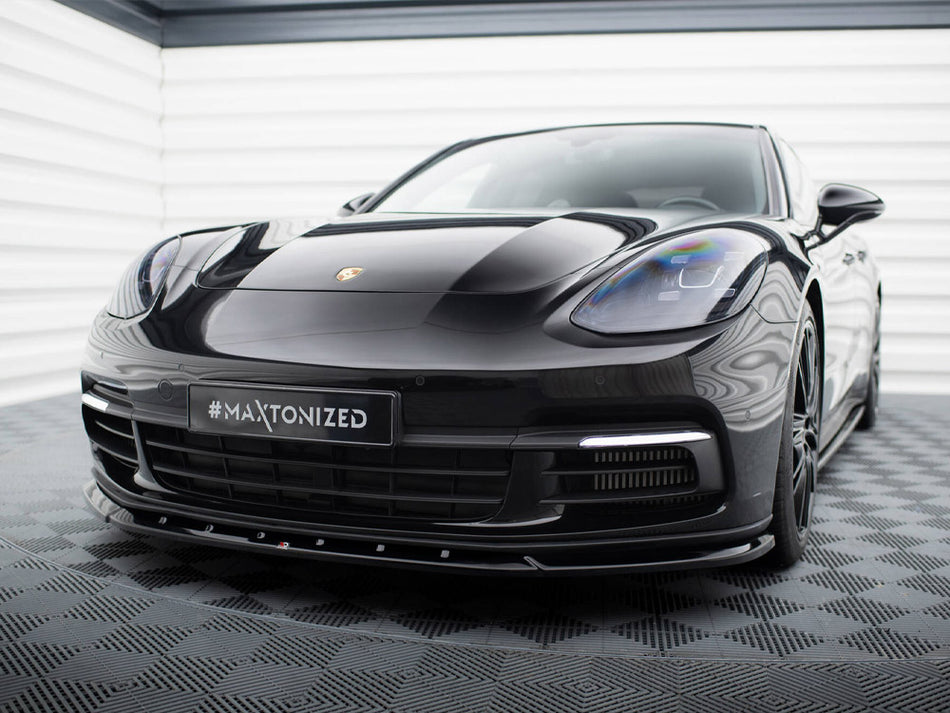 Maxton Design Front Splitter V.1 Porsche Panamera E-Hybrid / Panamera 4S 971 - PO-PA-971-H-FD3G - Image 2