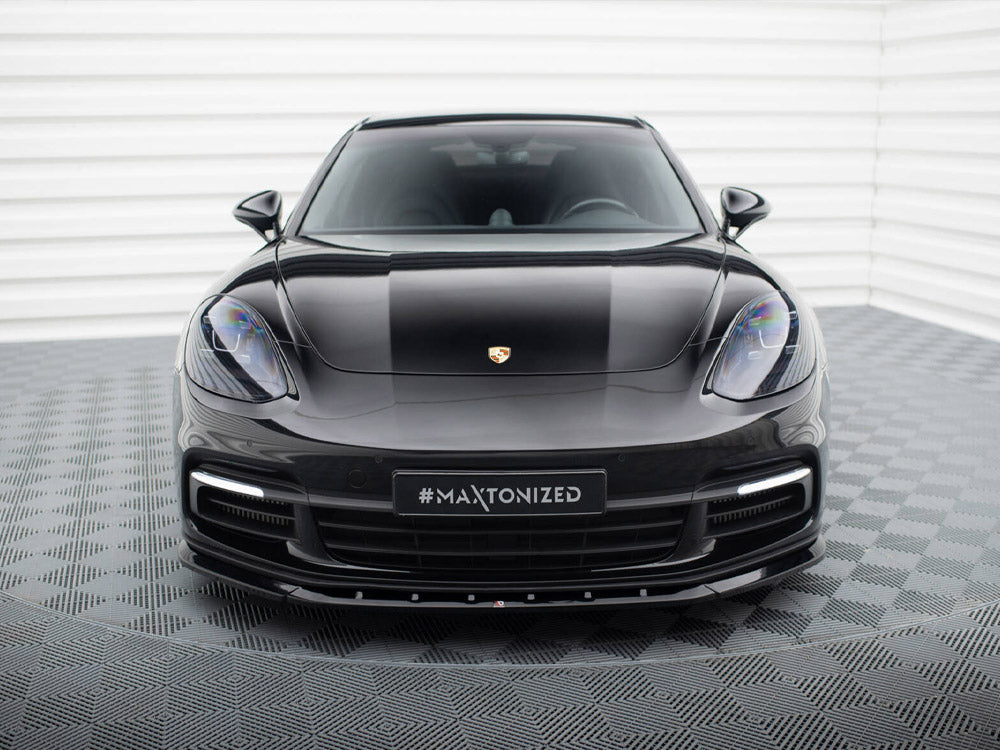 Maxton Design Front Splitter V.1 Porsche Panamera E-Hybrid / Panamera 4S 971 - PO-PA-971-H-FD3G - Image 3