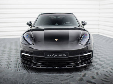 Maxton Design Front Splitter V.1 Porsche Panamera E-Hybrid / Panamera 4S 971 - PO-PA-971-H-FD3G - Image 3
