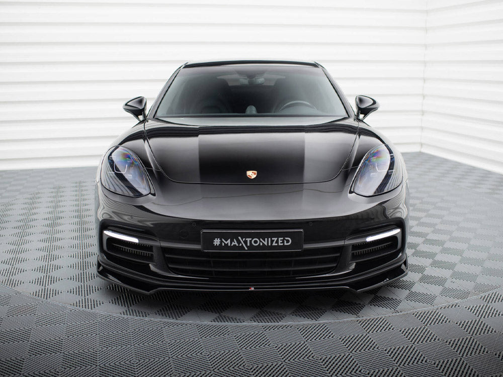 Maxton Design Front Splitter V.2 Porsche Panamera E-Hybrid / Panamera 4S 971 - PO-PA-971-H-FD4G - Image 3