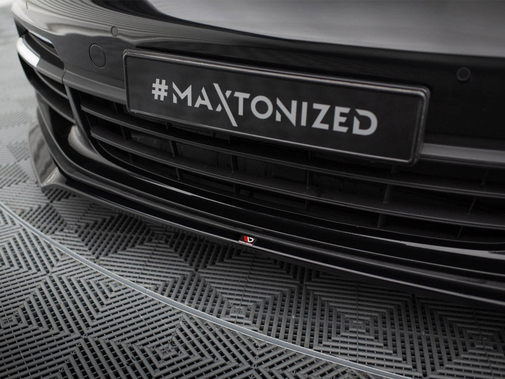 Maxton Design Front Splitter V.2 Porsche Panamera E-Hybrid / Panamera 4S 971 - PO-PA-971-H-FD4G - Image 4