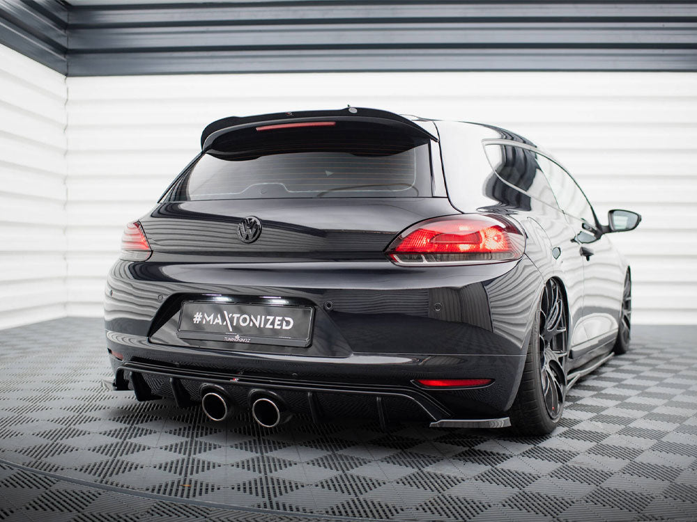 Maxton Design Rear Valance V.2 Volkswagen Scirocco Mk3 (R32 Exhaust) - VW-SC-3-RS2G+RS2RG - Image 2
