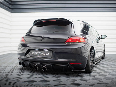 Maxton Design Rear Valance V.2 Volkswagen Scirocco Mk3 (R32 Exhaust) - VW-SC-3-RS2G+RS2RG - Image 2