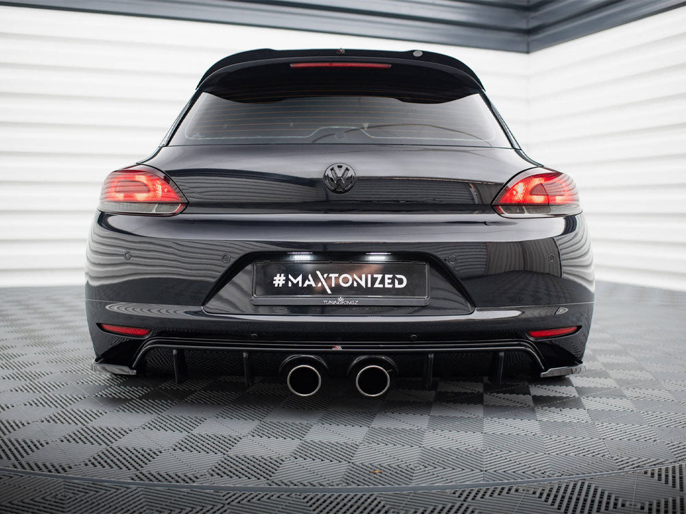 Maxton Design Rear Valance V.2 Volkswagen Scirocco Mk3 (R32 Exhaust) - VW-SC-3-RS2G+RS2RG - Image 3