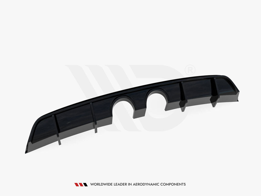 Maxton Design Rear Valance V.2 Volkswagen Scirocco Mk3 (R32 Exhaust) - VW-SC-3-RS2G+RS2RG - Image 7