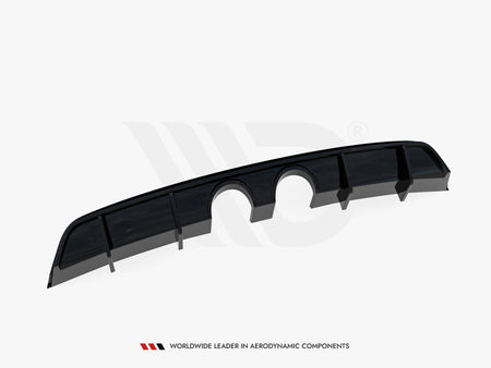 Maxton Design Rear Valance V.2 Volkswagen Scirocco Mk3 (R32 Exhaust) - VW-SC-3-RS2G+RS2RG - Image 7