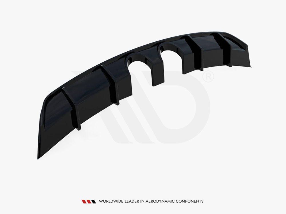 Maxton Design Rear Valance V.2 Volkswagen Scirocco Mk3 (R32 Exhaust) - VW-SC-3-RS2G+RS2RG - Image 8