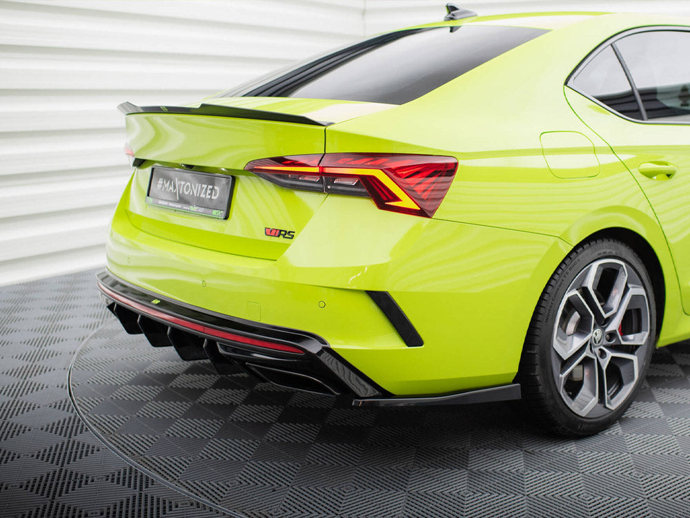 Maxton Design Rear Side Splitters V.4 Skoda Octavia RS Mk4 - SK-OC-4-RS-RSD4G - Image 3