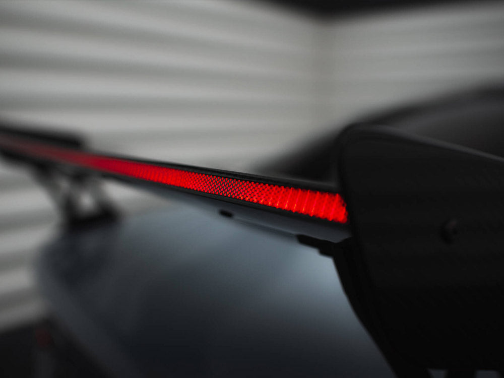 Carbon Spoiler With External Brackets Uprights + LED BMW M3 G80 / M340i G20 / 3 M-Pack G20 / 3 Standard G20