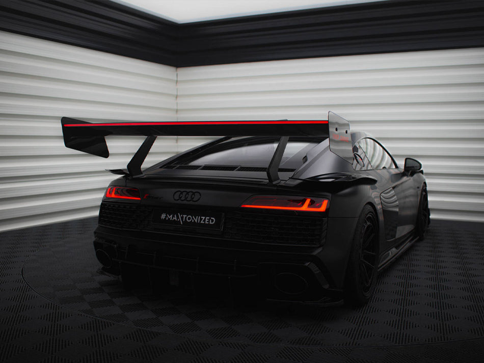 Maxton Design Carbon Spoiler + LED Audi R8 Mk2 - CF-AU-R8-2F-WING4-245-P+LED - Image 2
