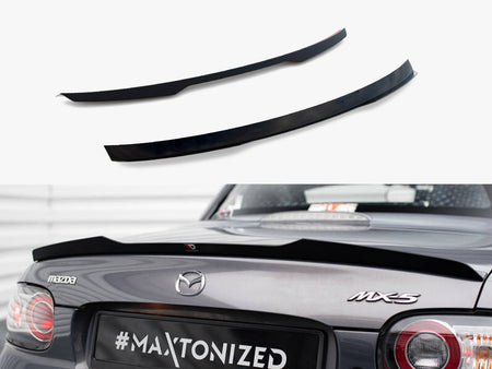 Maxton Design Spoiler CAP Mazda MX5 Hardtop NC (Mk3) - MA-MX5-3-CAP1G - Image 1