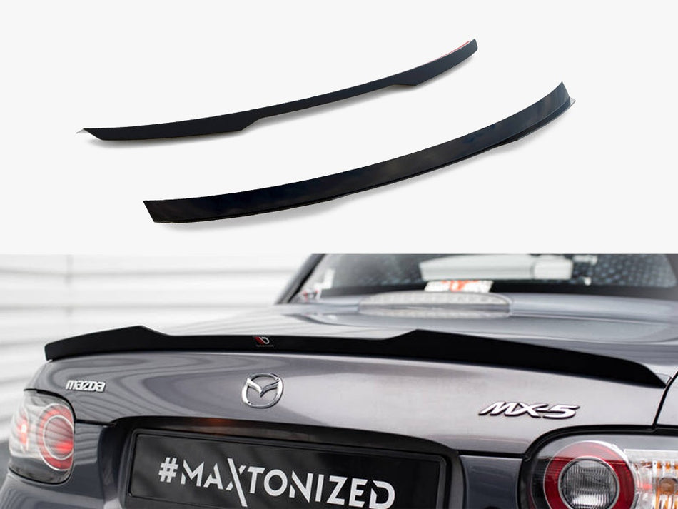 Maxton Design Spoiler CAP Mazda MX5 Hardtop NC (Mk3) - MA-MX5-3-CAP1G - Image 1