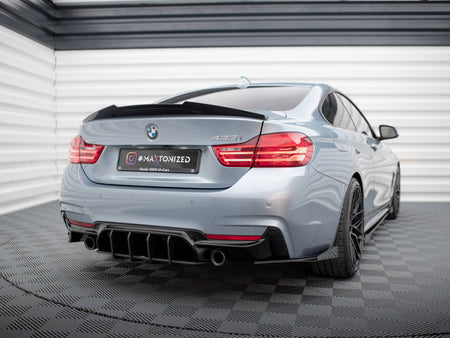 Maxton Design Street PRO Rear Diffuser V.1 BMW 435 Coupe M-Pack F32 - BM4F32MPACKCNC-RS2B - Image 2