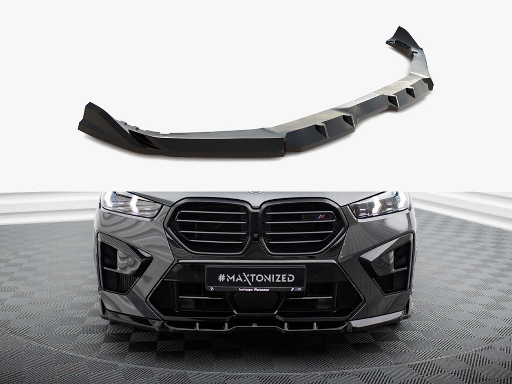 Maxton Design Front Splitter V.1 BMW X5 M F95 Facelift - BM-X5M-F95F-FD1G - Image 1