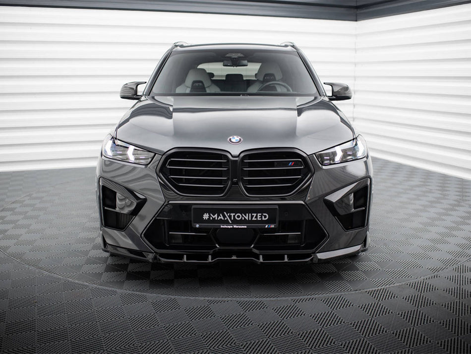Maxton Design Front Splitter V.1 BMW X5 M F95 Facelift - BM-X5M-F95F-FD1G - Image 2