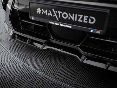 Maxton Design Front Splitter V.1 BMW X5 M F95 Facelift - BM-X5M-F95F-FD1G - Image 4