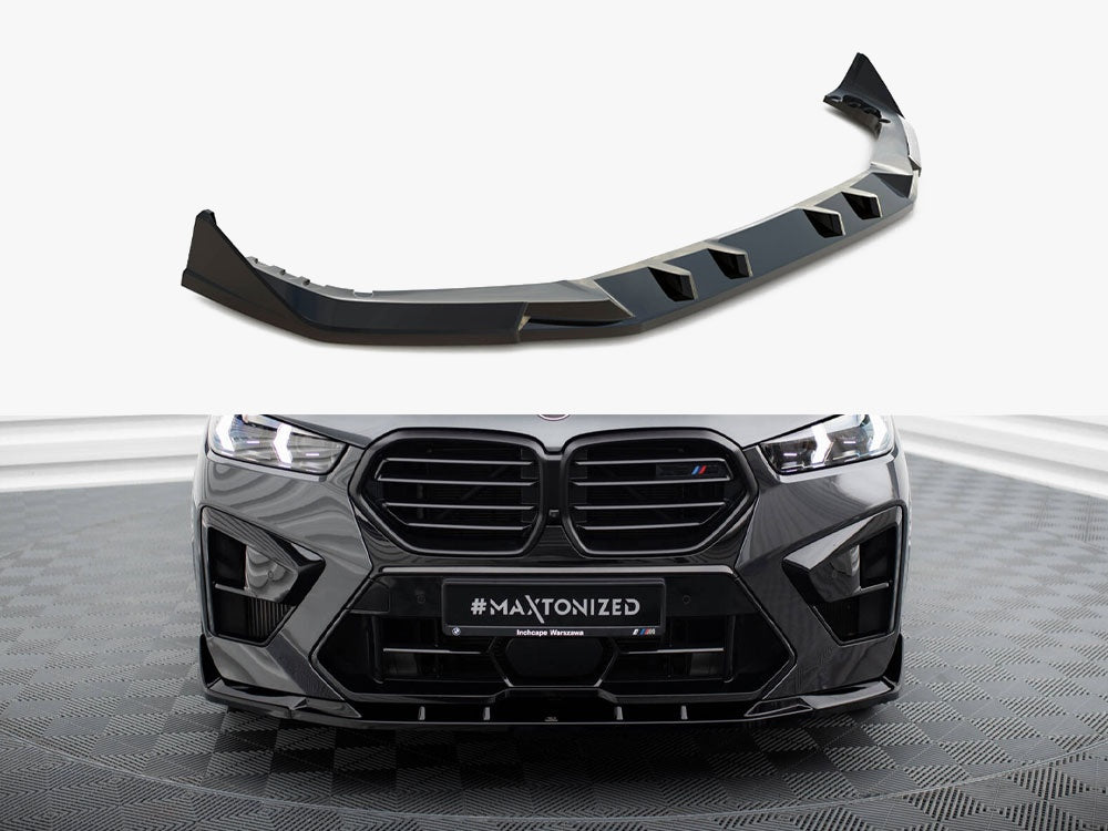 Maxton Design Front Splitter V.2 BMW X5 M F95 Facelift - BM-X5M-F95F-FD2G - Image 1