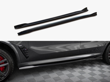 Maxton Design Side Skirts Diffusers BMW X5 M F95 Facelift - BM-X5M-F95F-SD1G - Image 1