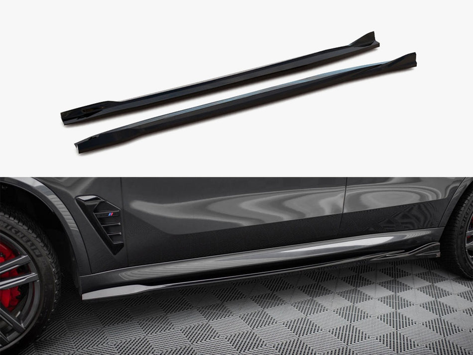 Maxton Design Side Skirts Diffusers BMW X5 M F95 Facelift - BM-X5M-F95F-SD1G - Image 1