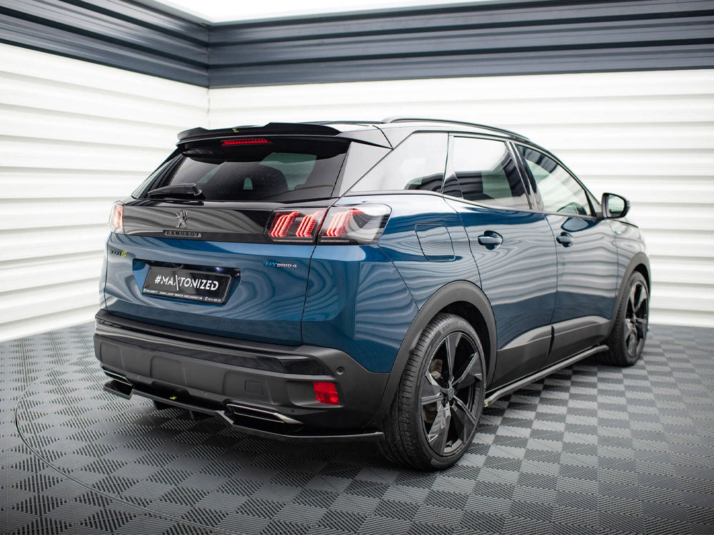Rear Splitter (Vertical Bars) Peugeot 3008 GT-Line Mk2 Facelift