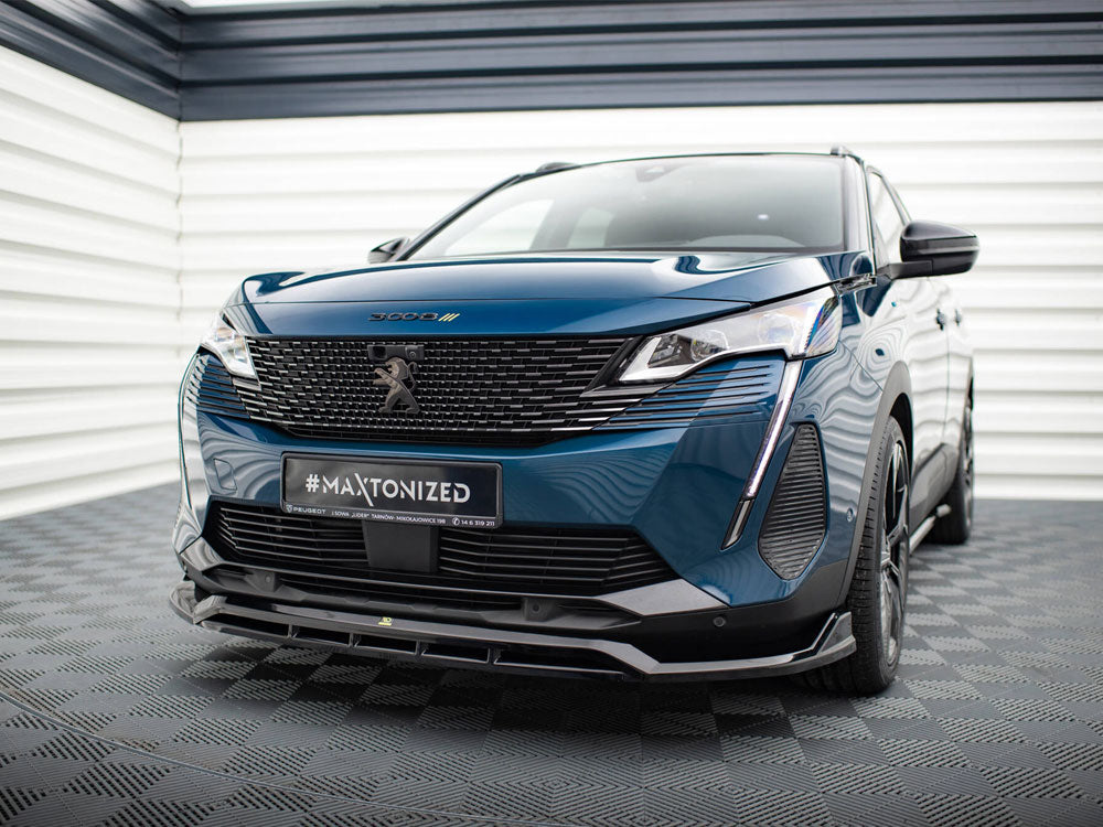 Maxton Design Front Splitter Peugeot 3008 GT-Line Mk2 Facelift - PE-3008-2F-GTLINE-FD1G+FD1RG - Image 2