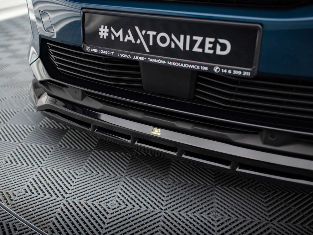 Maxton Design Front Splitter Peugeot 3008 GT-Line Mk2 Facelift - PE-3008-2F-GTLINE-FD1G+FD1RG - Image 4
