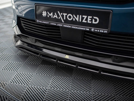 Maxton Design Front Splitter Peugeot 3008 GT-Line Mk2 Facelift - PE-3008-2F-GTLINE-FD1G+FD1RG - Image 4