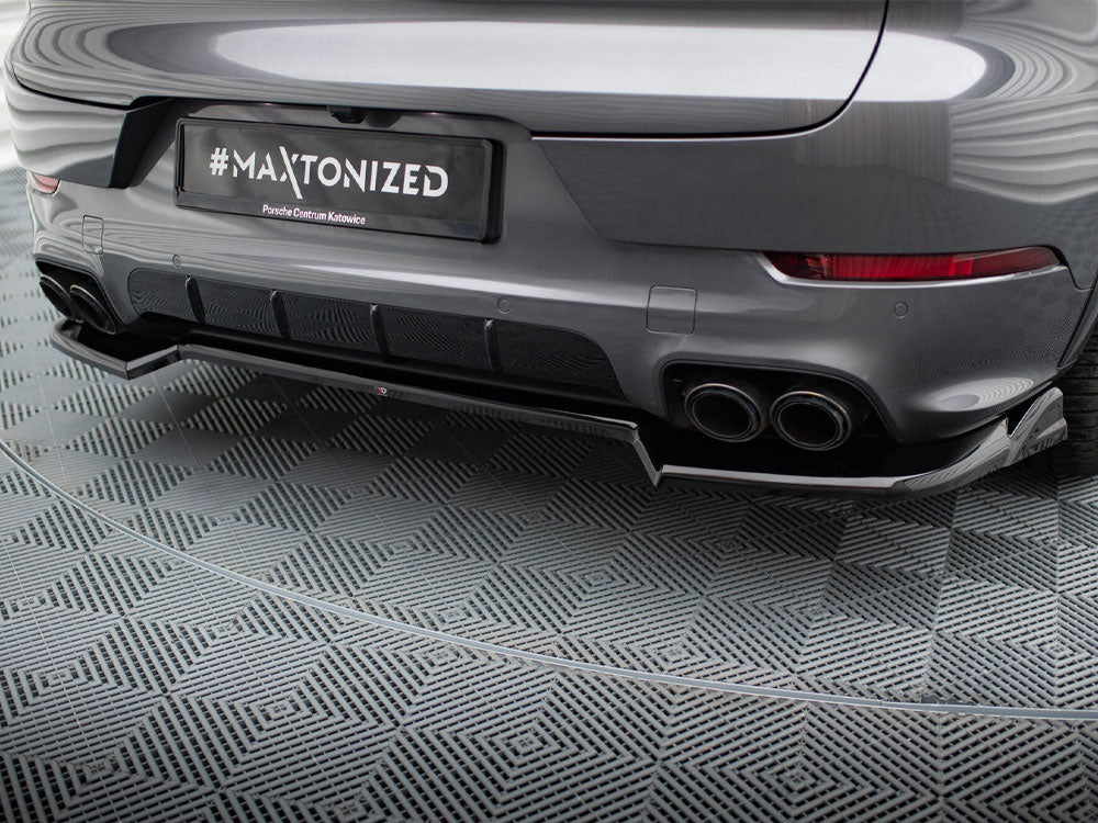 Maxton Design Rear Splitter Porsche Cayenne SUV / Coupe Mk3 Facelift - PO-CAY-3F-RD1G - Image 4