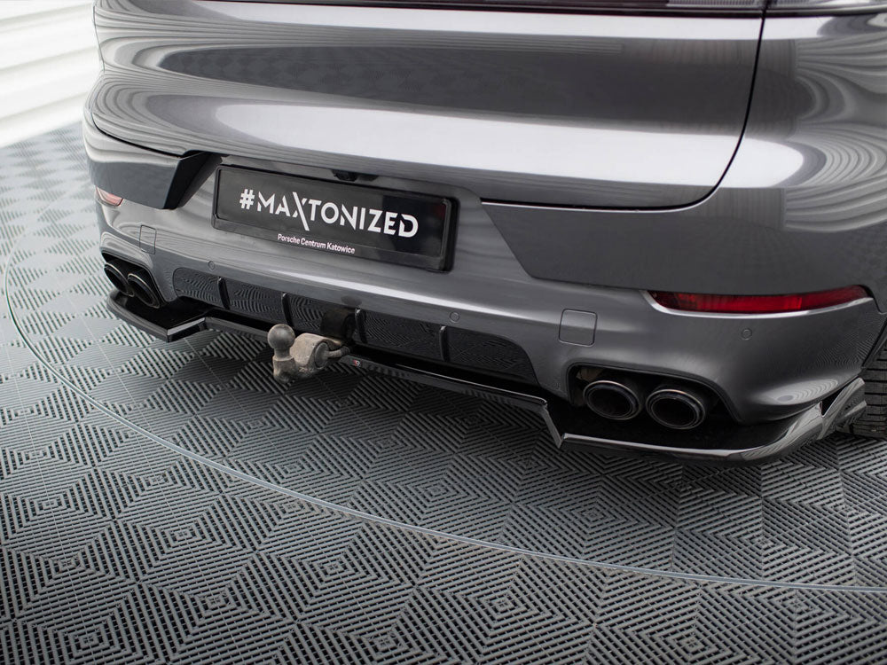 Maxton Design Rear Splitter Porsche Cayenne SUV / Coupe Mk3 Facelift - PO-CAY-3F-RD1G - Image 5