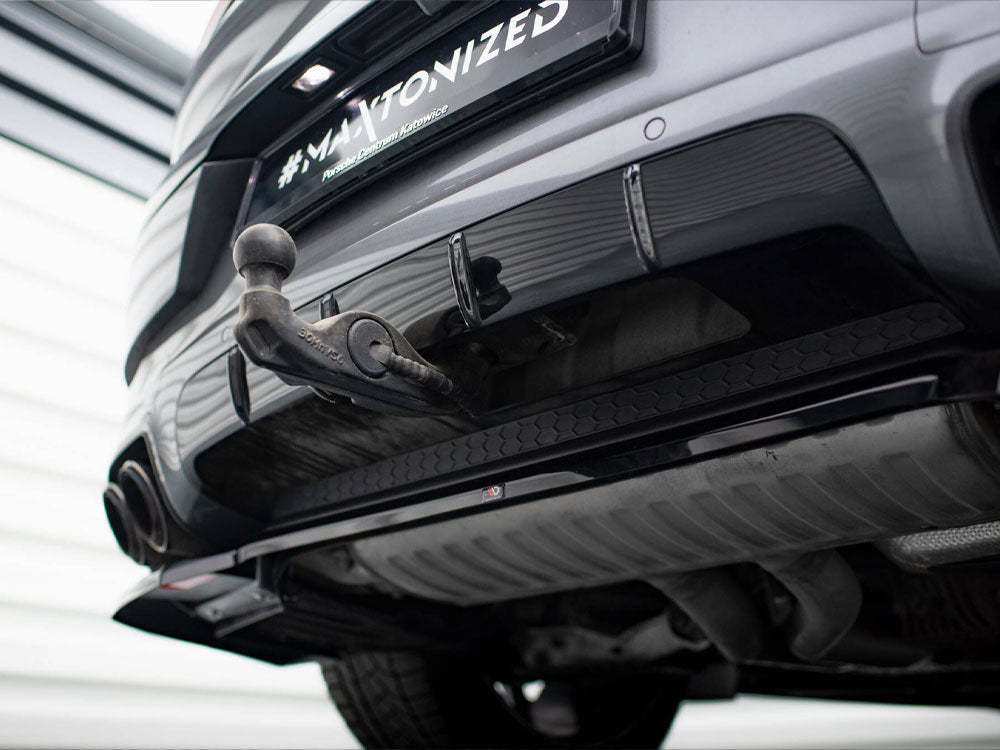 Maxton Design Rear Splitter Porsche Cayenne SUV / Coupe Mk3 Facelift - PO-CAY-3F-RD1G - Image 9