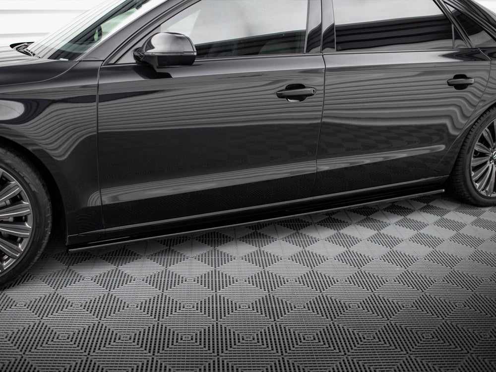 Side Skirts Diffusers Audi A8 Long D4