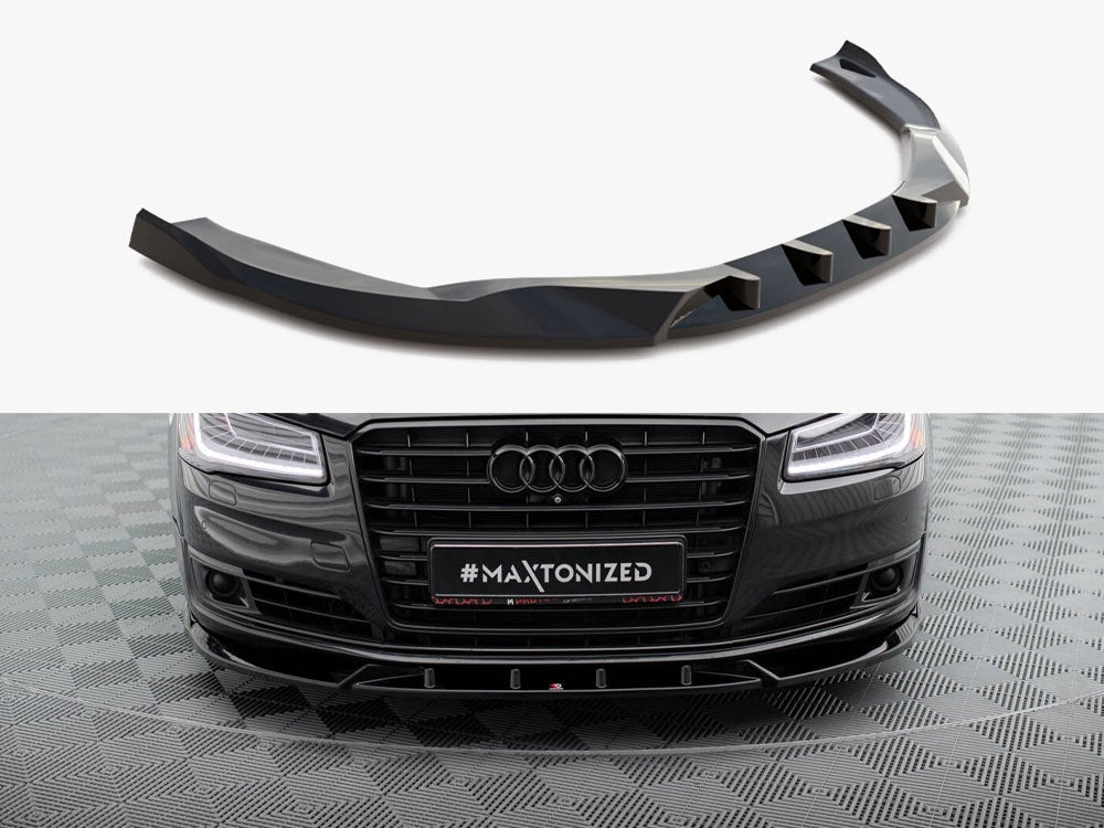 Maxton Design Front Splitter Audi A8 D4 Facelift - AU-A8-D4F-FD1G - Image 1