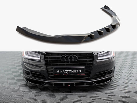 Maxton Design Front Splitter Audi A8 D4 Facelift - AU-A8-D4F-FD1G - Image 1