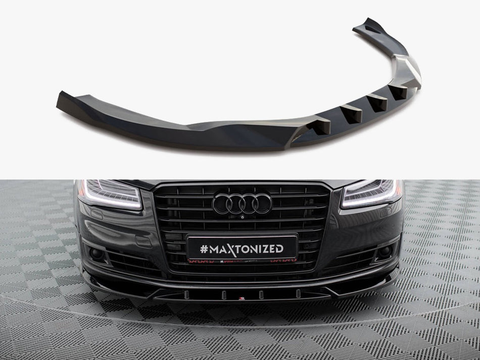 Maxton Design Front Splitter Audi A8 D4 Facelift - AU-A8-D4F-FD1G - Image 1