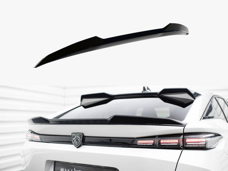 Maxton Design Lower Spoiler CAP 3D Peugeot 408 Mk1 - PE-408-1-CAP3D2G - Image 1